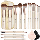 HEYMKGO ensemble pinceaux maquillage: application homogène et polyvalente