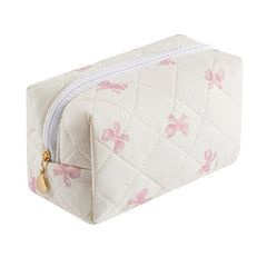 HHQQWZ sac maquillage voyage floral rose, rangement élégant pour vos essentiels beauté.