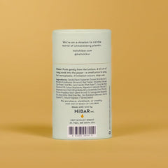 HiBAR déodorant bergamote-cedre, texture légère facilitant l'application.
