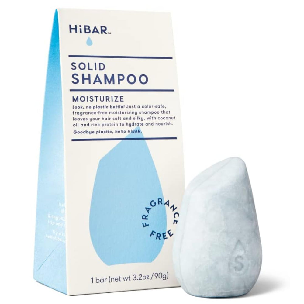 HIBAR shampoing solide hydratant au coco et B5 pour cheveux secs