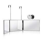 Miroir HIEEY 3 volets 360, vue d’ensemble idéale pour maquillage et coiffure