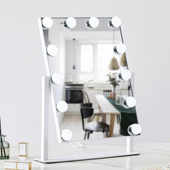 HIEEY Miroir Vanité avec grossissement 5x détachable pour détails