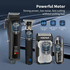 HIENA PRO lames aluminium pour un rasage confortable et durable