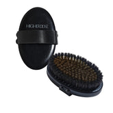 HigherDOSE brosse sèche cuivre avec poils pour exfolier et stimuler la circulation