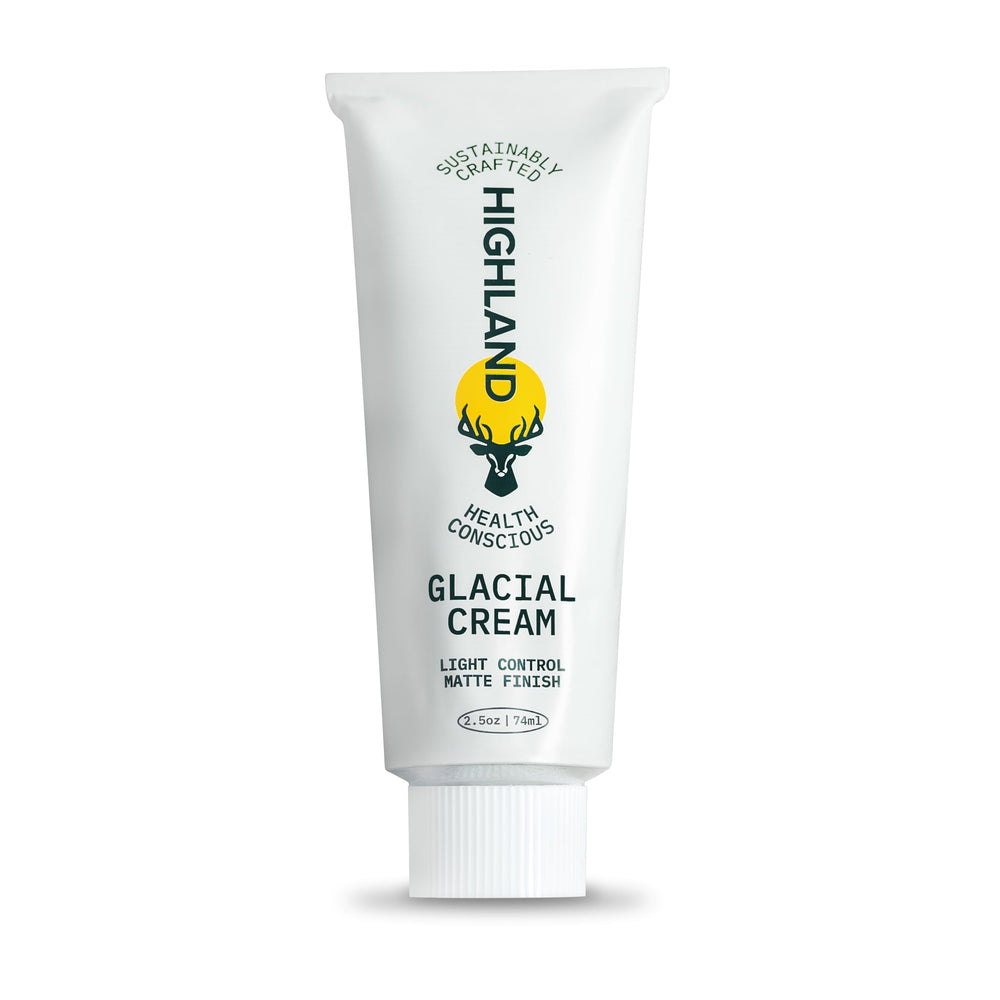 Highland Glacial Cream – bouteille-pour : flacon prêt à l'emploi pour tous les styles.