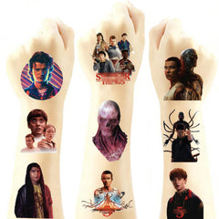 HighMount Stranger5 tatouages ensemble de 40 motifs colorés pour cosplay.