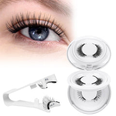 Cils magnétiques Higu clace avec applicateur, ensemble pratique et rapide à utiliser.