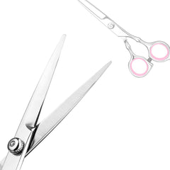 Himart poignée ergonomique rose pour un confort optimal pendant la coupe.