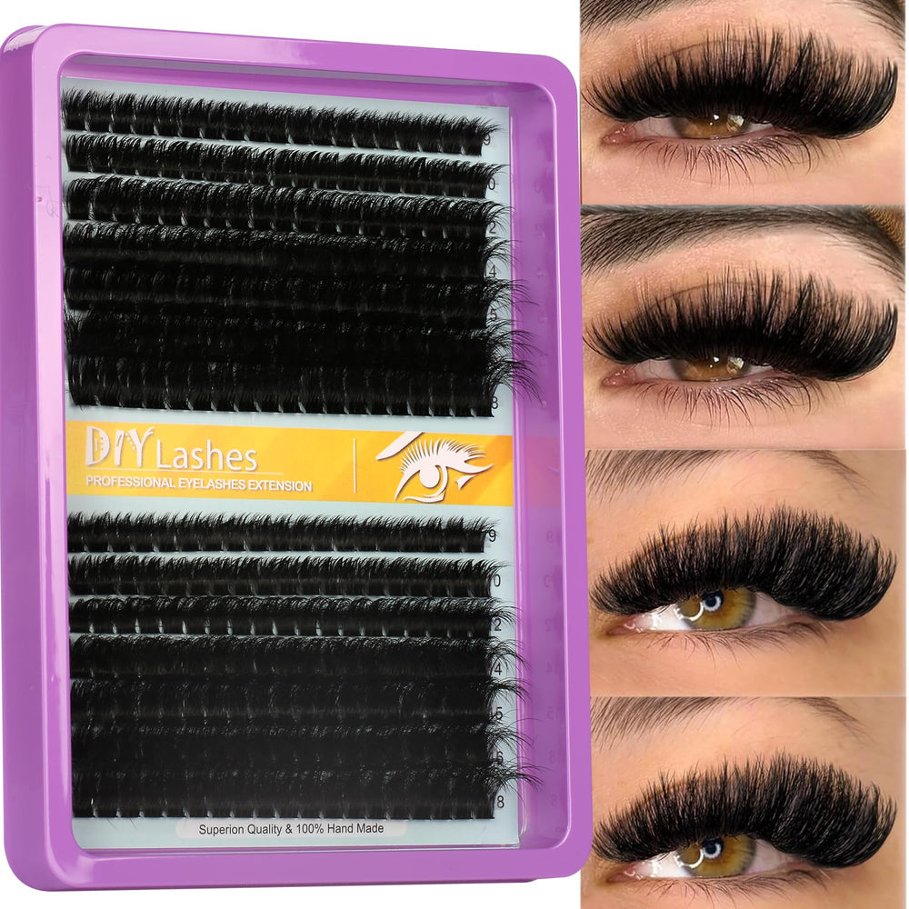 Himirell kit clusters – ensemble de cils courbés pour un regard naturel.