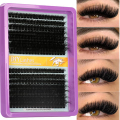 Himirell kit clusters – ensemble de cils courbés pour un regard naturel.