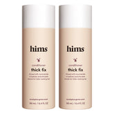 hims après-shampooing épaississant – bouteille écologique, pour cheveux plus volumineux.