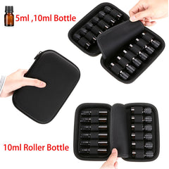 Hipiwe étui noir, 12 bouteilles pour voyage et rangement.