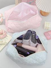 HiTotes étui voyage floral – accessoire élégant pour organisation des outils coiffure.