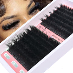 HK HIKLASY Clusters Cils 260D Mega Volume pour un regard intense et durable.