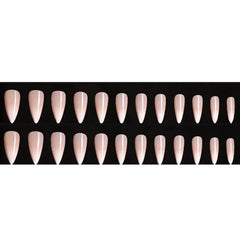 Application facile des ongles faux Hkanlre avec colle gelée comprise.