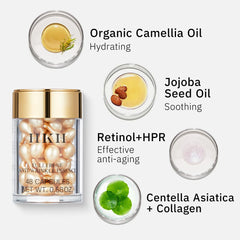 Utilisation sur visage et cou avec dose concentrée HKH