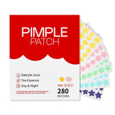 Patches HLOES étoiles hydrocolloïdes pour boutons, absorption rapide des impuretés.