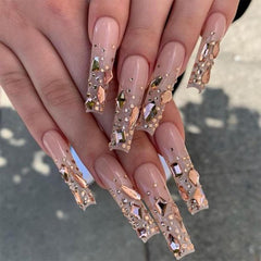 Strass dos plat HNUIX à formes multiples pour designs variés.