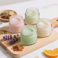 11 Hoa Kinh bocal 2oz dépoli avec couvercle bois, détail