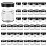 Pots Hoa Kinh en verre 2 oz avec couvercle, stockage clair et pratique.