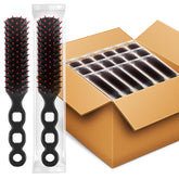 Brosse HOFASON emballée individuellement, pratique pour l'hygiène et les dons.