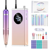 HOMEASY perceuse ongles électrique 40000rpm précision rapide pour gel et acrylique