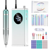 HOMEASY ponceuse électrique pour ongles avec 40000 tours/min, élimine gel et acrylique.