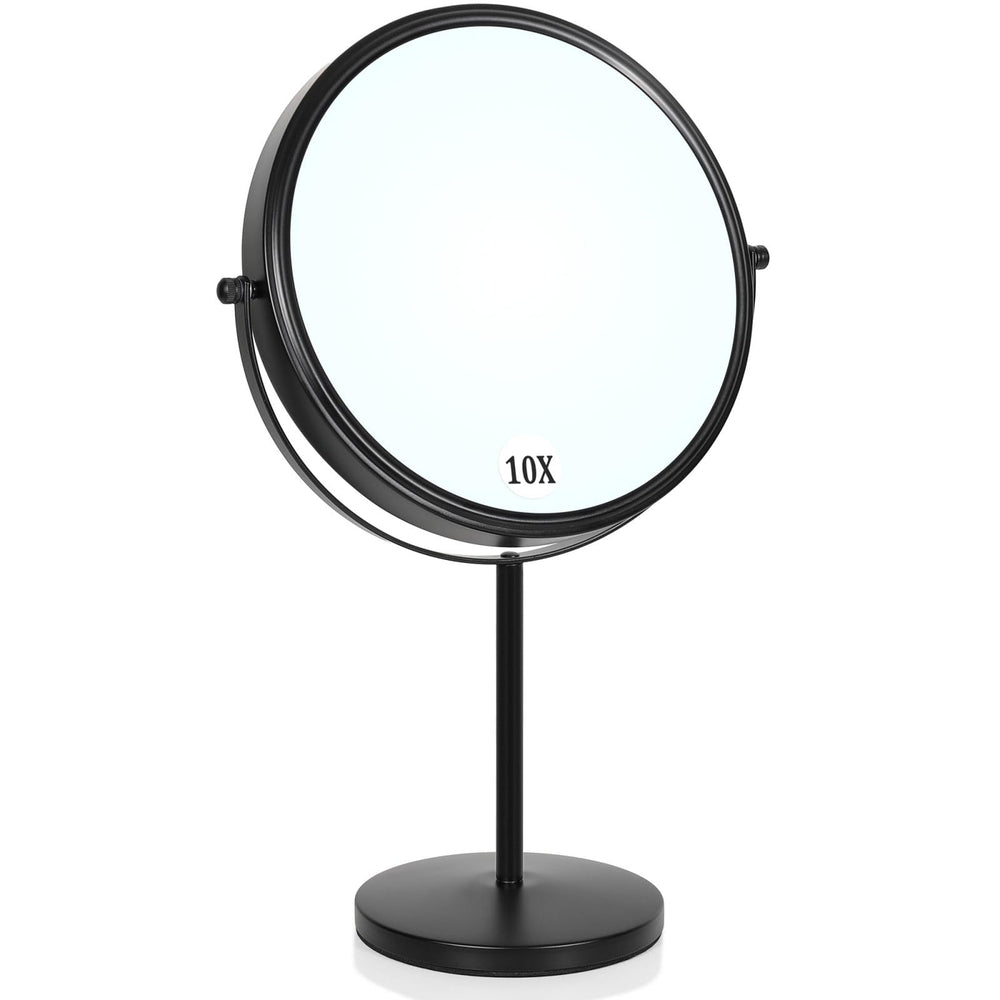Miroir Homemiro grand miroir-table 9 pouces, vue 1x/10x pour un maquillage précis.