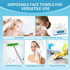 Absorption efficace HOMEXCEL pour séchage rapide du visage et des mains