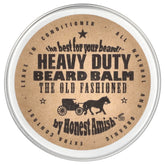 Baume Honest Amish et flacon de 2 oz pour barbe, soin fortifiant.