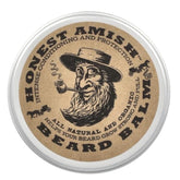 Honest Amish Baume Barbe Pot Métal 2-Onces : soin nourrissant et démêlant.