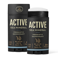 Honestly pHresh déodorant pour homme — bouteille minéral marin actif, protection longue durée.