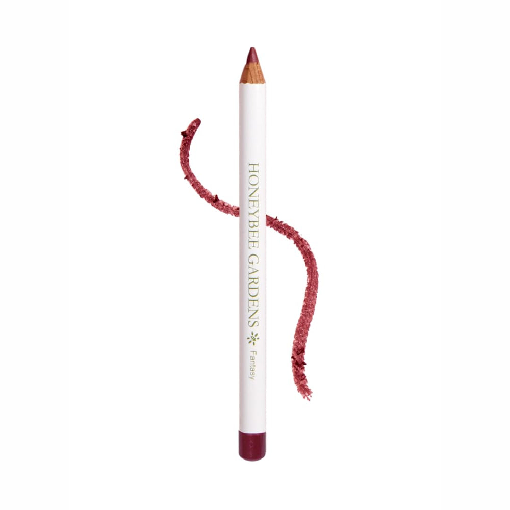 Honeybee Gardens crayon contour levres Fantasy, rouge baie profond, contours nets.