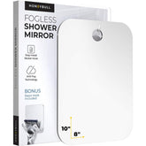HoneyBULL Miroir douche anti-buée pour un rasage clair