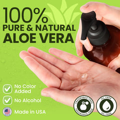 Honeyskin Gel Aloe Vera – Ingrédients naturels pour nourrir peau, cheveux et cuir chevelu.