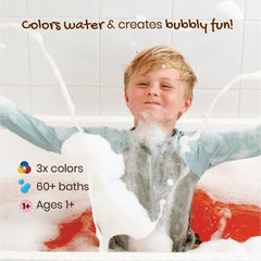 Honeysticks Bain bulles rouge : couleur vive et mousse luxuriante pour l'heure du bain.