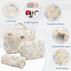 Trousse honitty légère et pliable, idéale pour voyager.