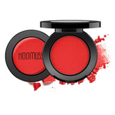 Palette HOOMUSS ChristmasRed, ombre rouge matte pour looks festifs et durables.