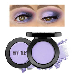 HOOMUSS ombre à paupières violet matte : pod compact offrant couleur intense