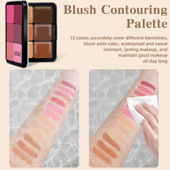 HOSAILY Contour et illuminateur crème pour structurer le visage.