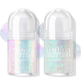 HOSAILY rouleau-paillettes roses, éclat durable pour visage et corps.
