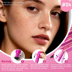 HOSAILY stylo-a-tache-a-pointe, précision pour compléter les taches manquantes.