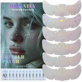 Hosaily tatouages paillettes freckle arc-en-ciel pour un style éclatant.