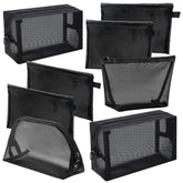 Hotipine ensemble 8 pochettes maillage grand: organisateur clair pour voyage.