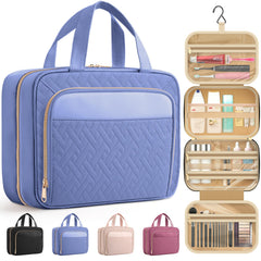 Trousse HOTOR avec poche extérieure et compartiments pour organisation en voyage.