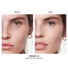 Texture crème légère Hourglass Vanish Airbrush Concealer prête à estomper pour un fini naturel.