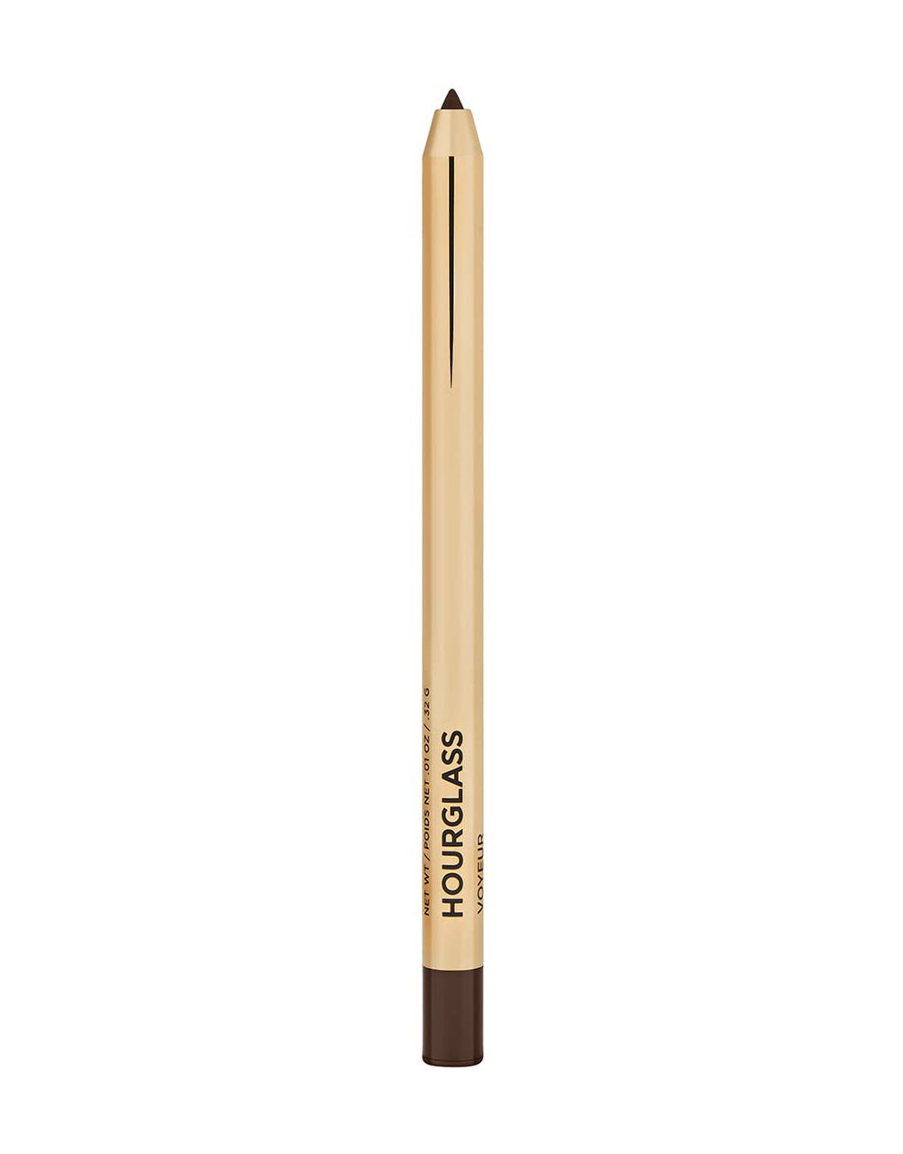 HourglassVoyeur Gel: application crèmeuse pour un trait précis.