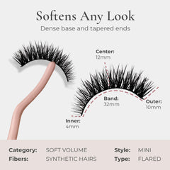Wing It Mini, fibres synthétiques sans cruauté pour un look naturel
