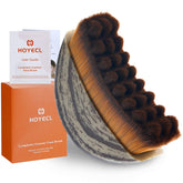 Brosse HOYECL visage pour drainage lymphatique sans huile, douceur assurée.