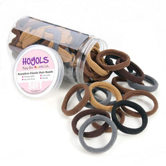 HOYOLS elastiques cheveux sans couture microfibre, confort durable et tenue fiable.